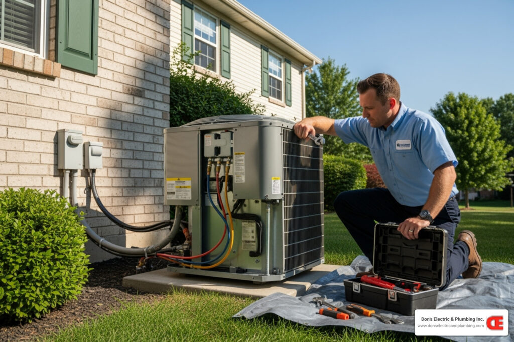 hvac installation minden