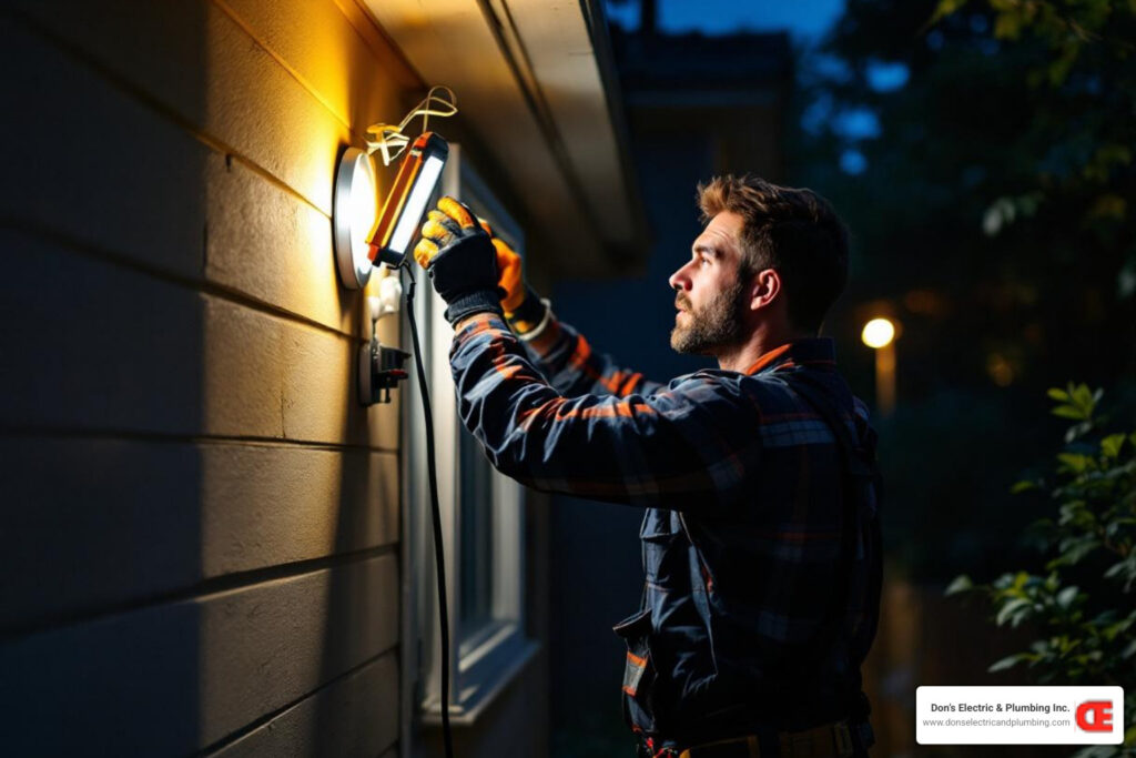 Emergency lighting service at night - 24 hour lighting service in canajoharie, ny
