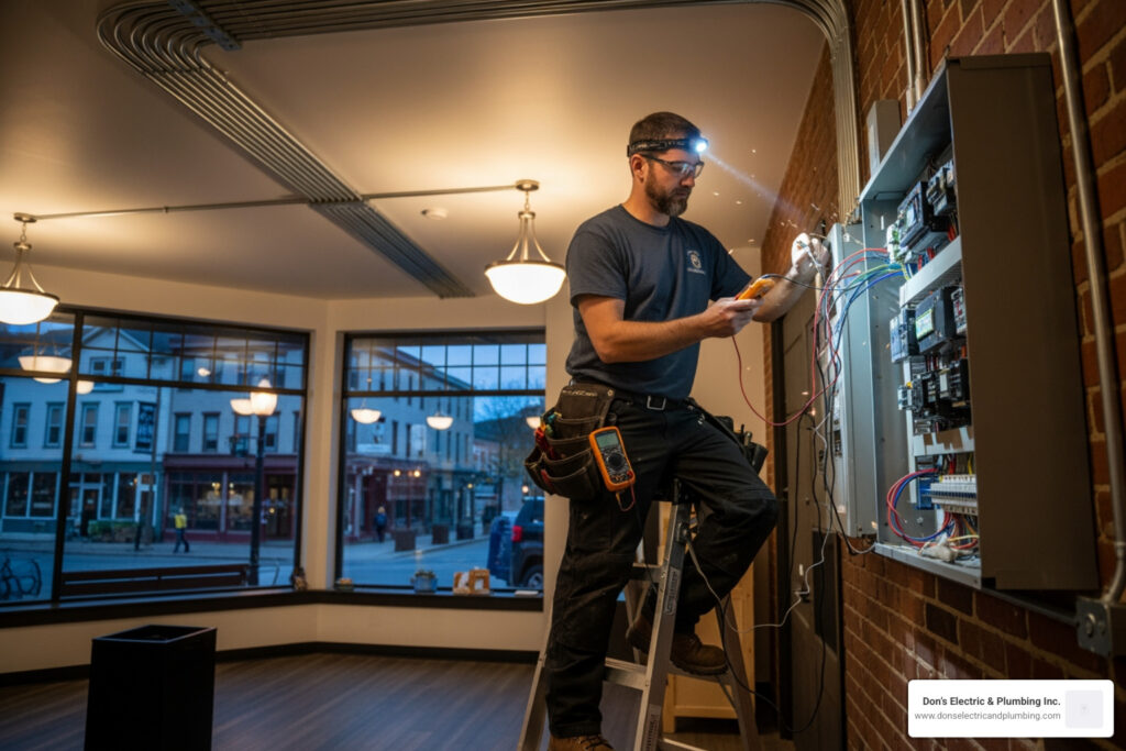 commercial electric repair in canajoharie, ny