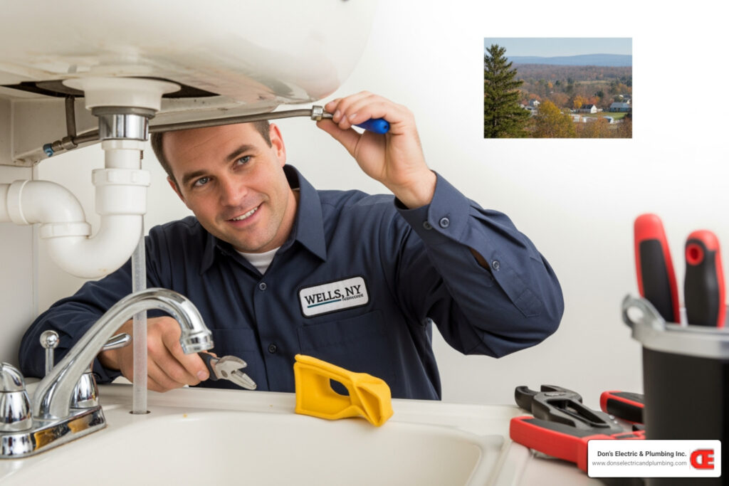 best plumbing repair in wells, ny